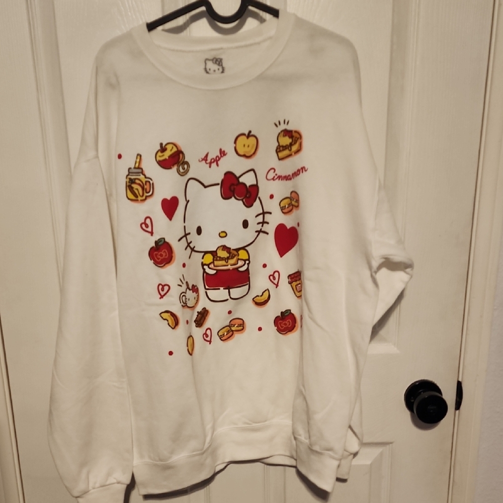 Hello Kitty White Sweatshirt
